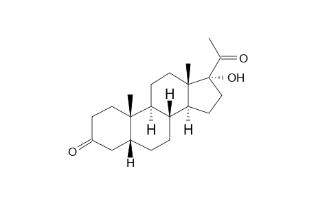 5β-Pregnan-17-ol-3,20-dione