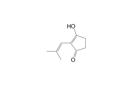 2-Cyclopenten-1-one, 3-hydroxy-2-(2-methyl-1-propenyl)-