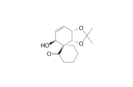 (1'S,3aR,5S,7aS)-5-hydroxy-2,2-dimethyl-5,7a-dihydro-3aH-spiro[benzo[d][1,3]dioxole-4,1'-cyclohexan]-2'-one