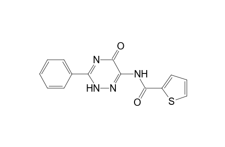 2-Thiophenecarboxamide, N-(2,5-dihydro-5-oxo-3-phenyl-1,2,4-triazin-6-yl)-