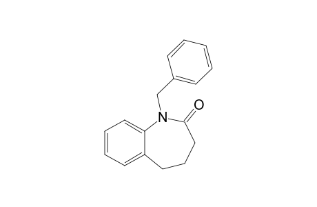1-Benzyl-1,3,4,5-tetrahydro-1-benzazepin-2-one
