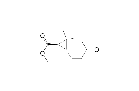 Cyclopropanecarboxylic acid, 2,2-dimethyl-3-(3-oxo-1-butenyl)-, methyl ester, [1R-[1.alpha.,3.beta.(Z)]]-