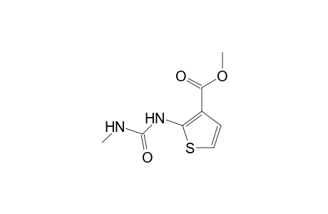 3-Thiophenecarboxylic acid, 2-(3-methylureido)-, methyl- ester