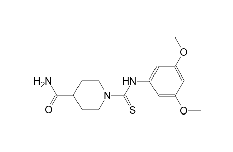 4-piperidinecarboxamide, 1-[[(3,5-dimethoxyphenyl)amino]carbonothioyl]-