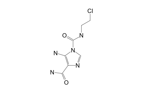 5-AMINO-1-[N-(2-CHLOROETHYL)-CARBAMOYL]-IMIDAZOLE-4-CARBOX-AMIDE