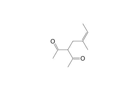 2,4-Pentanedione, 3-(2-methyl-2-butenyl)-