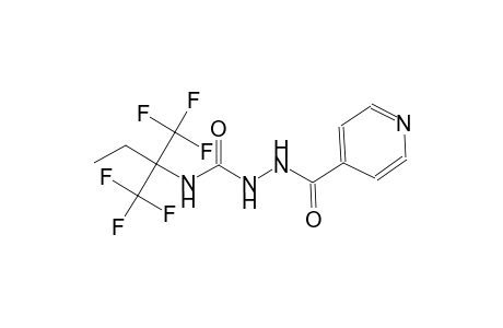 4-pyridinecarboxylic acid, 2-[[[1,1-bis(trifluoromethyl)propyl]amino]carbonyl]hydrazide