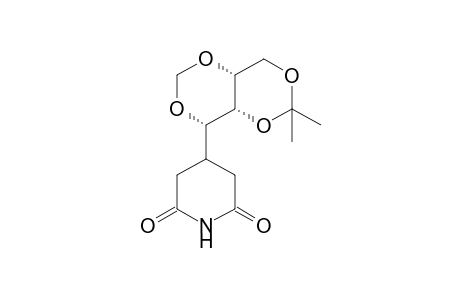3-(2,2-dimethyl-m-dioxino[5,4-d]-m-dioxin-8-yl)glutarimide