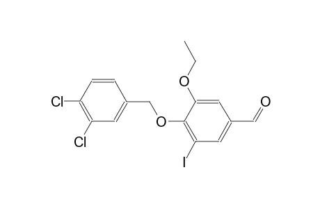 4-[(3,4-dichlorobenzyl)oxy]-3-ethoxy-5-iodobenzaldehyde