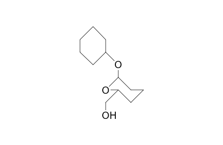 trans-6-Cyclohexyloxy-tetrahydropyran-2-methanol