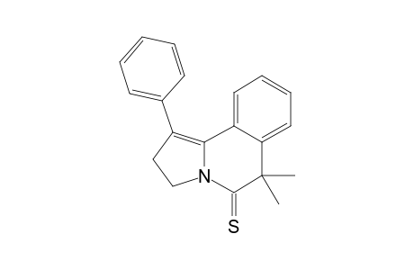 6,6-dimethyl-1-phenyl-2,3-dihydropyrrolo[2,1-a]isoquinoline-5-thione