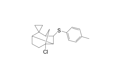 (anti-8')-6'-chloro-8'-(p-tolylthio)spiro(cyclopropane-1,2'-tricyclo[4.2.1.0(3,7)]nonane)
