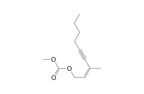(Z)-methyl (3-methylnon-2-en-4-yn-1-yl) carbonate
