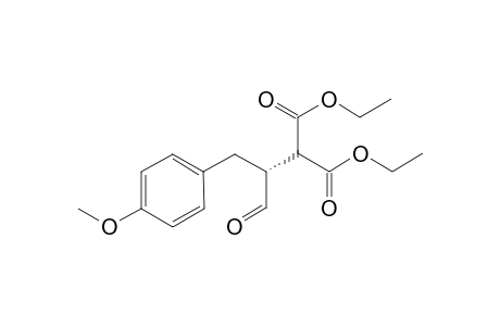 (R)-diethyl 2-(1-(4-methoxyphenyl)-3-oxopropan-2-yl)malonate