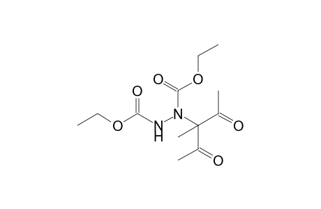 Ethyl N-(1-acetyl-1-methyl-2-oxo-propyl)-N-(ethoxycarbonylamino)carbamate