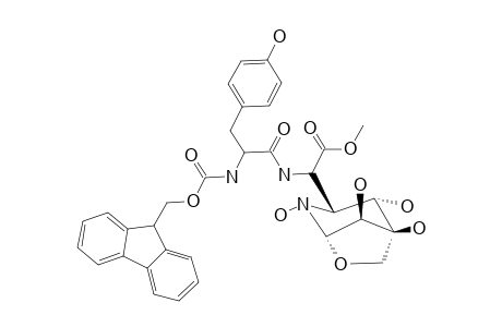 SB-227871;N-(L-(9-FLUORENYL-METHYLOXYCARBONYL)-TYROSYL)-2-AMINO[1(S*),3(S*),4(S*),5(S*),8(S*)-2,4,5,8-TETRAHYDROXY-7-OXA-2-AZA-BICYCLO-[3.2.1]-OCT-