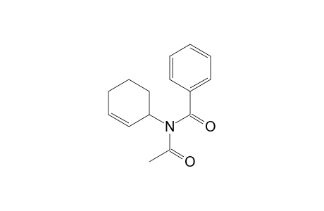 Benzamide, N-acetyl-N-2-cyclohexen-1-yl-, (.+-.)-