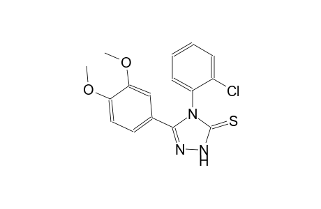 3H-1,2,4-triazole-3-thione, 4-(2-chlorophenyl)-5-(3,4-dimethoxyphenyl)-2,4-dihydro-