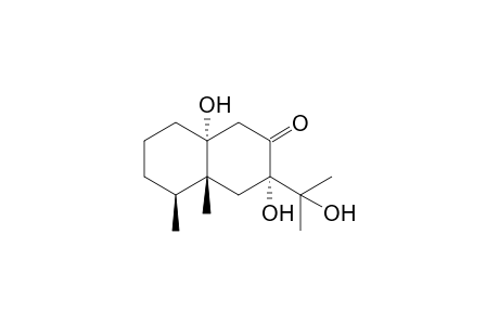 7alpha,10alpha,11-Trihydroxyeremophil-8-one