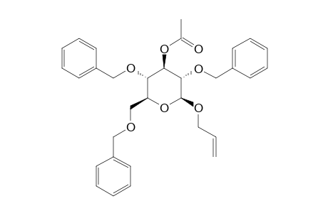 allyl 3-O-acetyl-2,4,6-tri-O-benzyl-b-D-glucoside