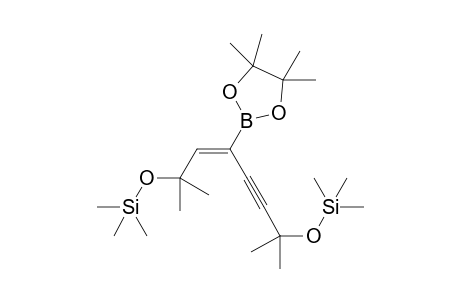 (Z)-2,2,4,4,9,9,11,11-octamethyl-6-(4,4,5,5-tetramethyl-1,3,2-dioxaborolan-2-yl)-3,10-dioxa-2,11-disiladodec-5-en-7-yne