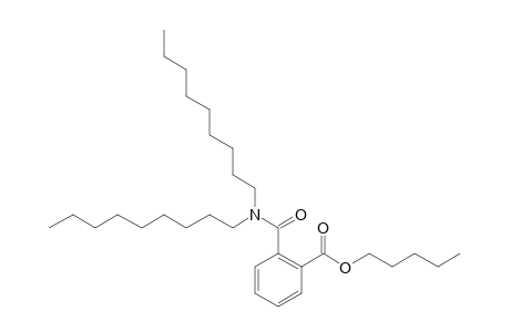 Phthalic acid, monoamide, N,N-dinonyl, pentyl ester