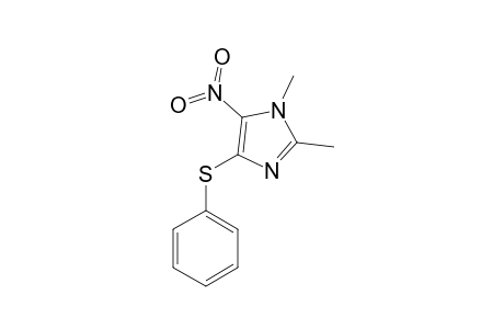 1,2-DIMETHYL-5-NITRO-4-PHENYLTHIOIMIDAZOLE