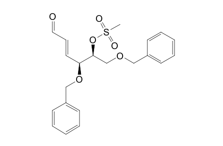 (E)-4,6-DI-O-BENZYL-2,3-DIDEOXY-5-O-(METHYLSULFONYL)-D-THREO-HEX-2-ENOSE