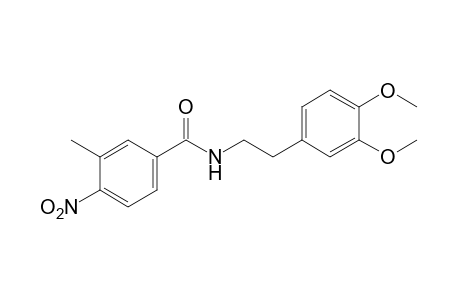 N-(3,4-dimethoxyphenethyl)-4-nitro-m-toluamide