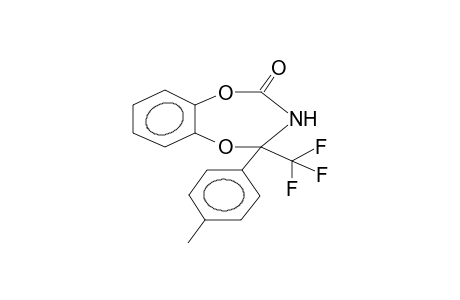 4-OXO-2,4-DIHYDRO-3H-2-(4-METHYLPHENYL)-2-TRIFLUOROMETHYL-1,5,3-BENZODIOXAZEPINE