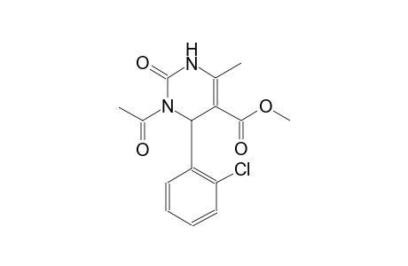 5-pyrimidinecarboxylic acid, 1-acetyl-6-(2-chlorophenyl)-1,2,3,6-tetrahydro-4-methyl-2-oxo-, methyl ester