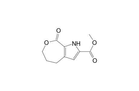 1H-Oxepino[3,4-b]pyrrole-2-carboxylic acid, 4,5,6,8-tetrahydro-8-oxo-, methyl ester