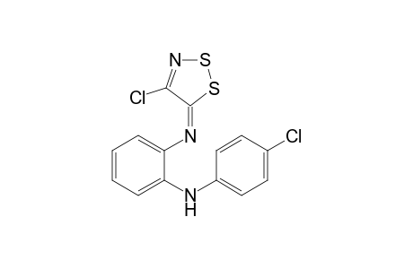 5-[N-(2-(4-Chlorophenylamino)phenyl)imino]-4-chloro-5H-1,2,3-dithiazole