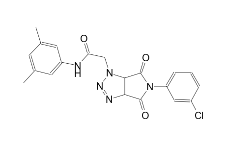 pyrrolo[3,4-d][1,2,3]triazole-1-acetamide, 5-(3-chlorophenyl)-N-(3,5-dimethylphenyl)-1,3a,4,5,6,6a-hexahydro-4,6-dioxo-