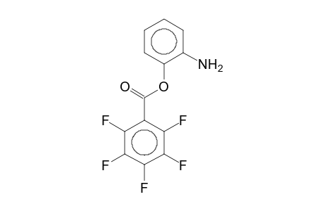 Pentafluorbenzoesaeure-(o-aminophenyl)-ester