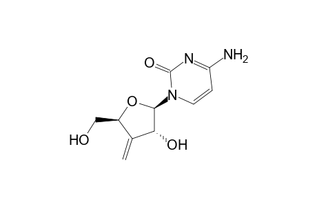 4-amino-1-[(2R,3R,5S)-3-hydroxy-4-methylene-5-methylol-tetrahydrofuran-2-yl]pyrimidin-2-one