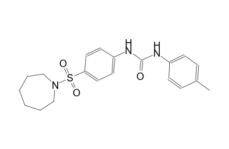 N-[4-(hexahydro-1H-azepin-1-ylsulfonyl)phenyl]-N'-(4-methylphenyl)urea