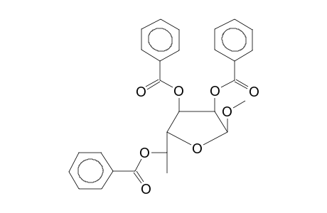 METHYL 2,3,5-TRI-O-BENZOYL-6-DEOXY-ALPHA-D-ALLOFURANOSIDE