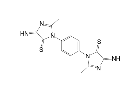 3,3'-(1,4-Phenylene)bis(5-imino-2-methyl-3,5-dihydroimidazole-4-thione)