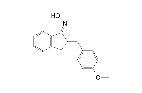 2-(p-Methoxybenzyl)-1-indanone oxime