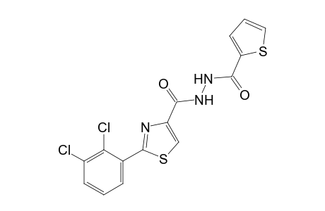 1-{[2-(2,3-dichlorophenyl)-4-thiazolyl]carbonyl}-2-thenoylhydrazine