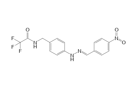 2,2,2-Trifluoro-N-{4-[N'-(4-nitrobenzylidene)hydrazino]benzyl}acetamide