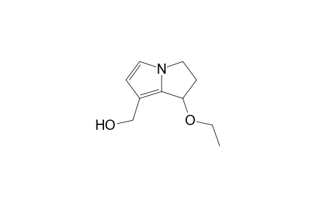 1-(Hydroxymethyl)-7-ethoxy-6,7-dihydro-5H-pyrrolizine