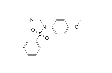 N-cyano-N-(4-ethoxyphenyl)benzenesulfonamide