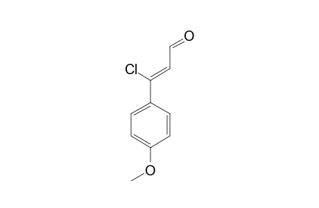 (Z)-BETA-CHLORO-BETA-(4-METHOXYPHENYL)-ACROLEIN