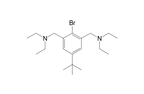 [2-bromo-5-tert-butyl-3-(diethylaminomethyl)benzyl]-diethyl-amine