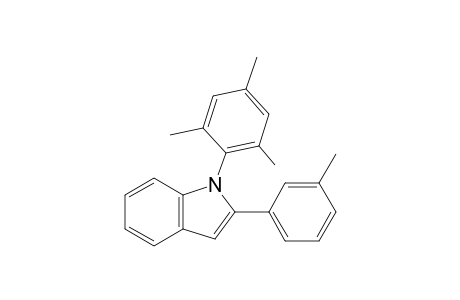 2-(3-Methylphenyl)-1-(2,4,6-trimethylphenyl)-1H-indole