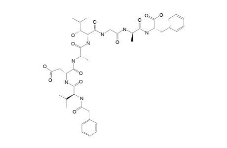 JBIR-78;PAA-VAL-ASP-ALA2-HLE-GLY-ALA1-PHE