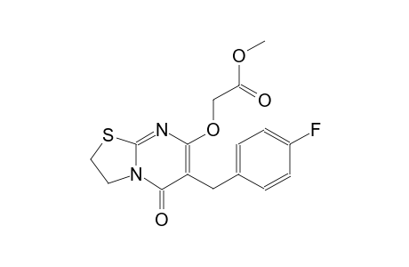 acetic acid, [[6-[(4-fluorophenyl)methyl]-2,3-dihydro-5-oxo-5H-thiazolo[3,2-a]pyrimidin-7-yl]oxy]-, methyl ester