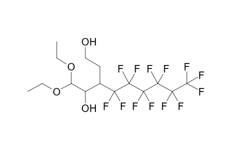 5,5-Diethoxy-3-(perfluorohexyl)pentane-1,4-diol